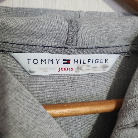 Tommy Hilfiger Grey Sweater Hoodie - Picture 6 of 7